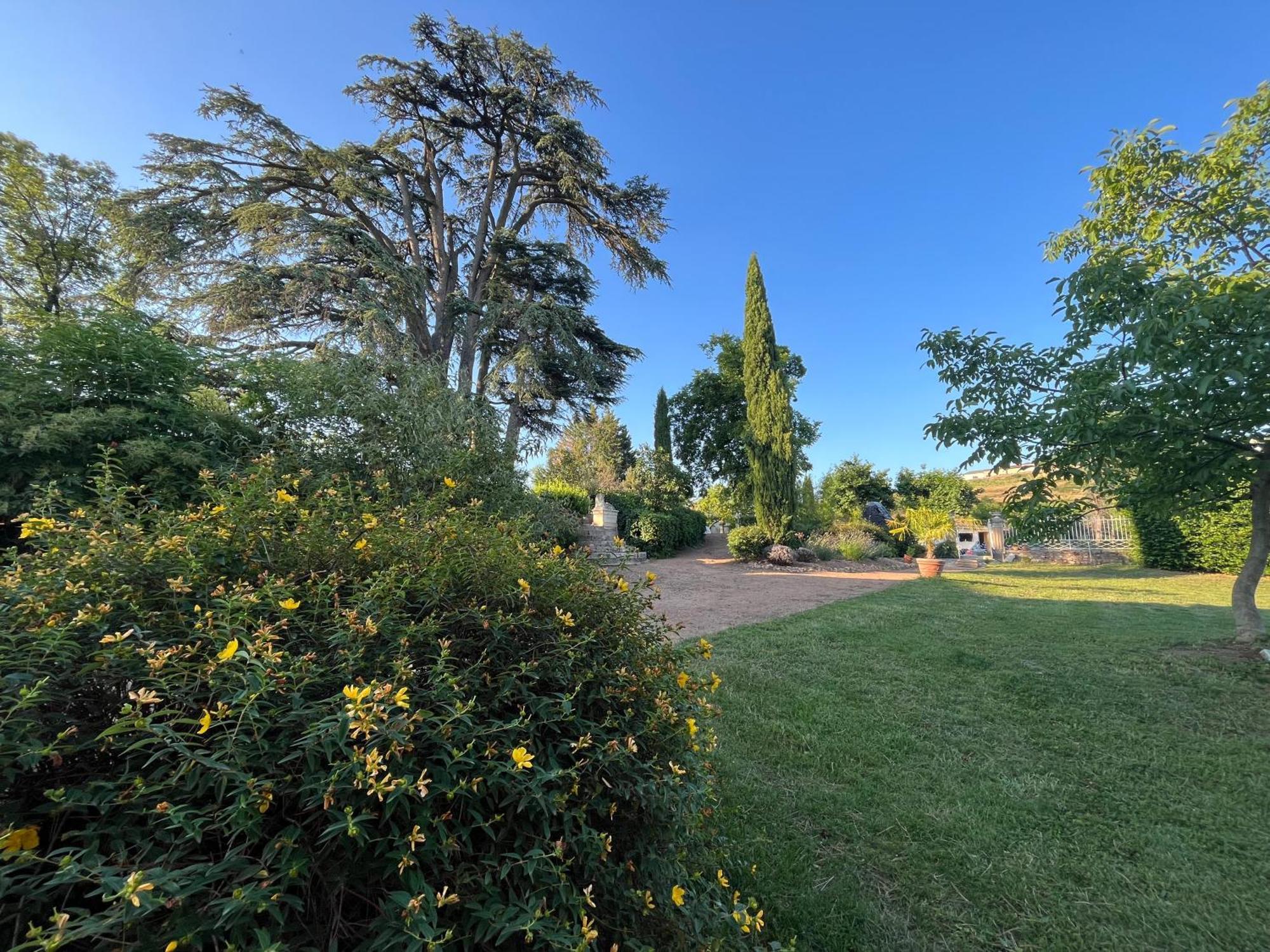 Вилла Domaine De La Baisse Saint-Etienne-la-Varenne Экстерьер фото