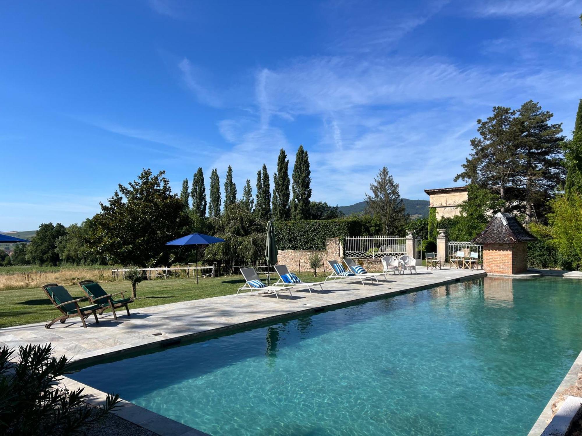 Вилла Domaine De La Baisse Saint-Etienne-la-Varenne Экстерьер фото