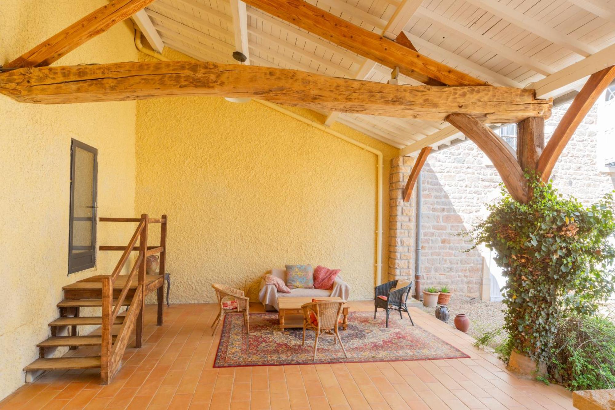 Вилла Domaine De La Baisse Saint-Etienne-la-Varenne Экстерьер фото